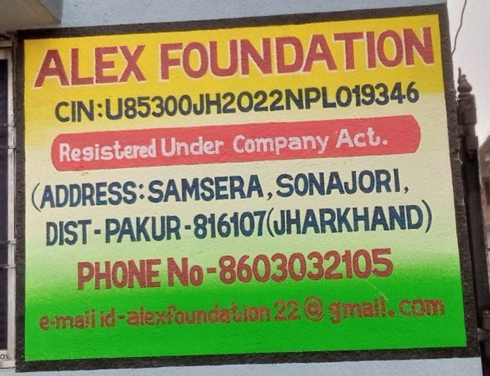 Alex_foundation_jharkhand